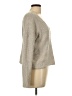 Rewind Metallic Tan Pullover Sweater Size L - photo 4