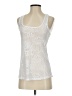 H.I.P. Happening in the Present White Sleeveless Top Size S - photo 1