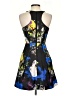 Milly Graphic Black Cocktail Dress Size 0 - photo 2