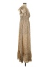 Unbranded 100% Polyester Animal Print Tan Casual Dress Size S - photo 4