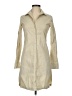 Theory Ivory 3/4 Sleeve Button-Down Shirt Size 6 - photo 1