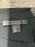 Cos Black 3/4 Sleeve Top Size M - photo 7