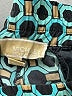MICHAEL Michael Kors 100% Polyester Print Teal Casual Pants Size 2 - photo 7