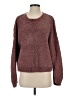 Express Tweed Burgundy Pullover Sweater Size S - photo 1