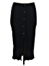 ASOS Solid Black Formal Skirt Size 8 - photo 1