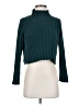 American Eagle Outfitters 100% Polyester Teal Turtleneck Sweater Size XS - photo 1