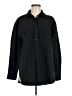 Athleta 100% Polyester Solid Black Long Sleeve Blouse Size M - photo 1
