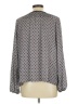 Studio M Gray Long Sleeve Blouse Size M - photo 2