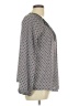Studio M Gray Long Sleeve Blouse Size M - photo 4