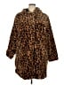 Torrid 100% Polyester Animal Print Brown Coat Size 2X (2) - photo 1