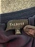 Talbots 100% Rayon Solid Blue Casual Skirt Size XL - photo 4