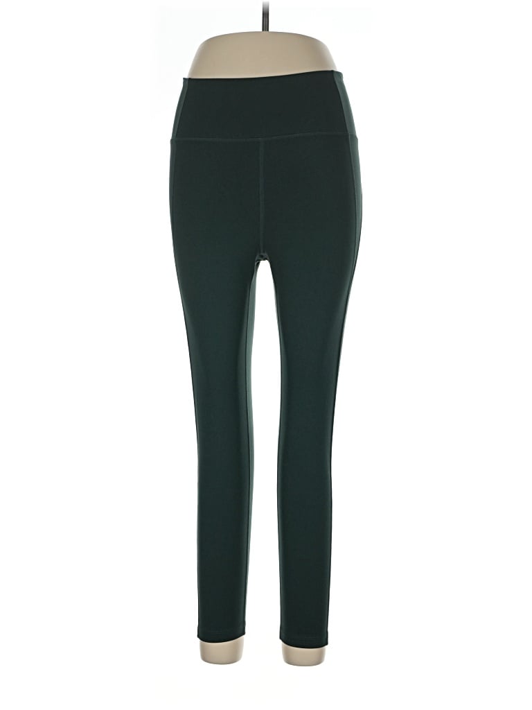 Pre-owned Girlfriend Collective Active Pants In Green