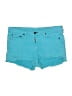 Rag & Bone Teal Blue Denim Shorts Size 28 waist - photo 1