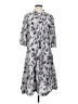 Assorted Brands 100% Polyester Gray Casual Dress Size S - photo 1