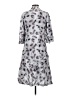 Assorted Brands 100% Polyester Gray Casual Dress Size S - photo 2
