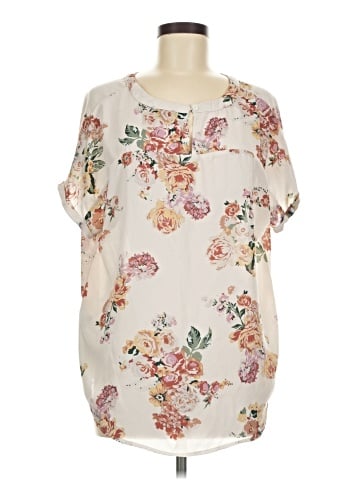 Buffalo by David Bitton Short Sleeve Blouse (view 1)