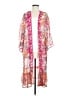 Vince Camuto 100% Polyester Pink Kimono One size - photo 1