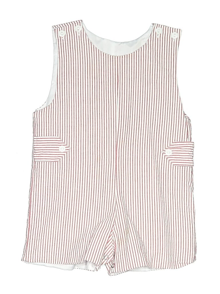 Pre-owned Lulu Bebe Kids' Short Sleeve Outfit In Red