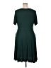 Assorted Brands Solid Green Cocktail Dress Size 1X - photo 2