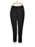 Derek Heart Solid Black Track Pants Size L - photo 1