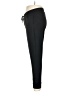 Derek Heart Solid Black Track Pants Size L - photo 5