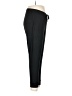 Derek Heart Solid Black Track Pants Size L - photo 4