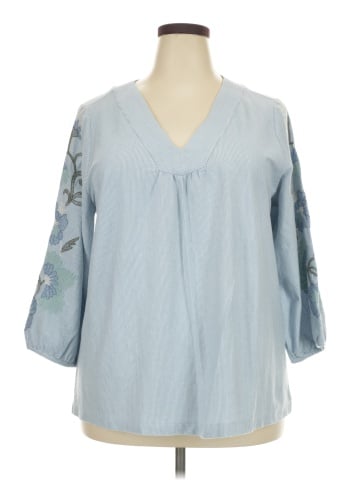 J.Jill 3/4 Sleeve Blouse (view 1)