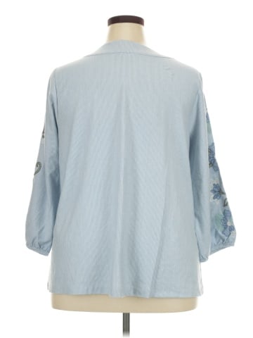 J.Jill 3/4 Sleeve Blouse (view 2)