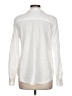 Merona Chevron-herringbone Ivory Long Sleeve Blouse Size L - photo 2