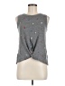 ALTERNATIVE Gray Sleeveless T-Shirt Size M - photo 1