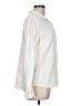 Merona Chevron-herringbone Ivory Long Sleeve Blouse Size L - photo 4