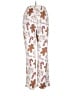 PatPat Paisley White Casual Pants Size L - photo 2