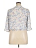 Sienna Sky 100% Polyester Blue 3/4 Sleeve Blouse Size XL - photo 2