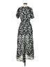 MNG Blue Casual Dress Size 2 - photo 1