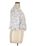 Sienna Sky 100% Polyester Blue 3/4 Sleeve Blouse Size XL - photo 4