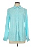 Tommy Hilfiger Paisley Teal Long Sleeve Blouse Size L - photo 1