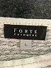 Forte 100% Cotton Tweed Ivory Pullover Sweater Size L - photo 7