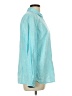 Tommy Hilfiger Paisley Teal Long Sleeve Blouse Size L - photo 4