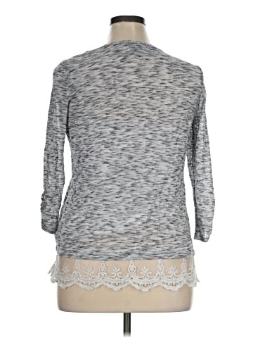 AB Studio 3/4 Sleeve Top (view 2)