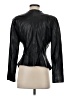 Surface to Air 100% Leather Black Blazer Size Sm (1) - photo 2