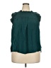 Old Navy 100% Rayon Teal Sleeveless Blouse Size 2X - photo 1