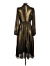 Assorted Brands Metallic Solid Gold Cocktail Dress Size 8 - photo 2