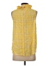 J.Crew Yellow Sleeveless Blouse Size S - photo 2