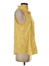 J.Crew Yellow Sleeveless Blouse Size S - photo 4