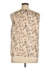 Nine West 100% Polyester Tan Sleeveless Blouse Size XL - photo 2
