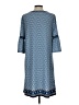 Max Edition Print Blue Casual Dress Size L - photo 2