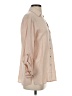 Unbranded 100% Rayon Tan 3/4 Sleeve Blouse Size S - photo 4
