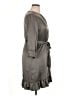 L.L.Bean 100% Silk Gray Casual Dress Size 14 - photo 4