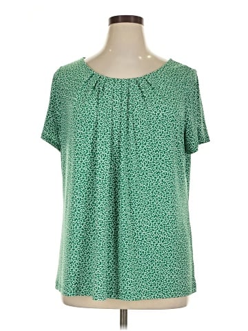 Liz Claiborne Career Short Sleeve Blouse (view 1)