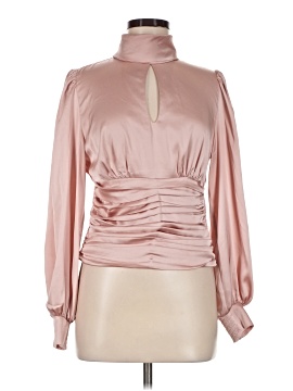 White House Black Market Long Sleeve Blouse (view 1)